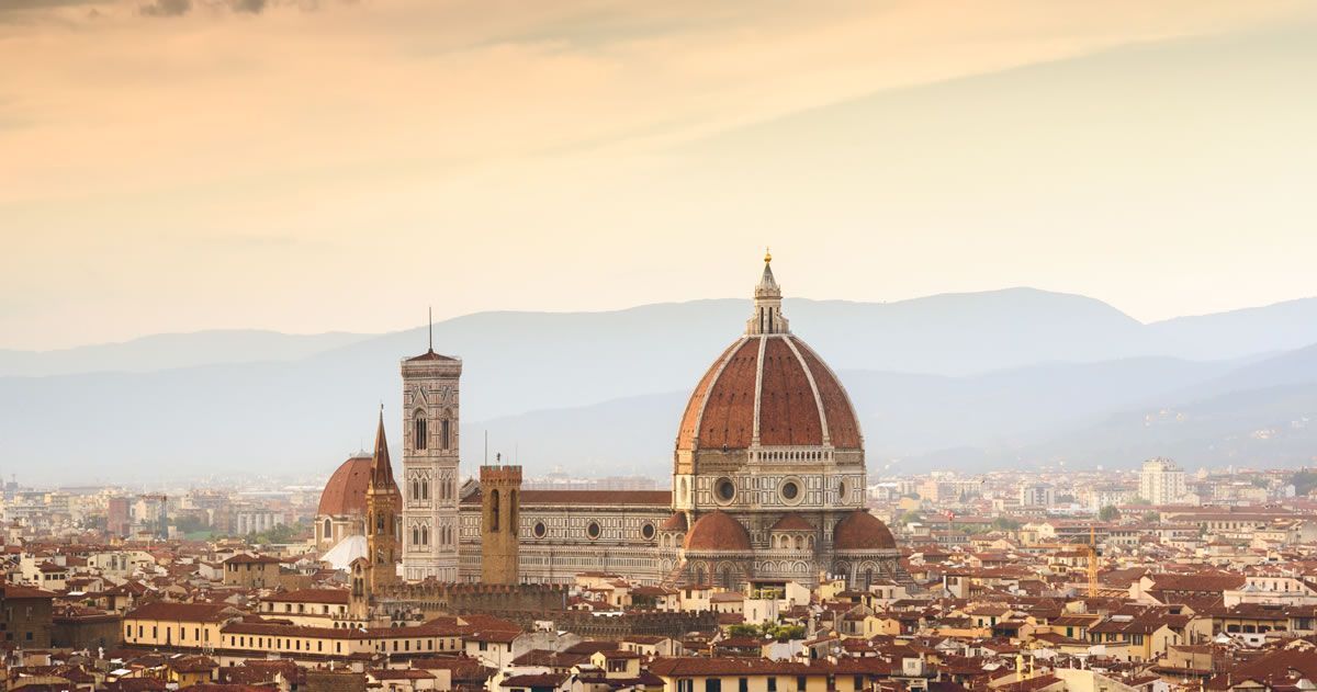 Excursão a Florença e Pisa partindo de Roma, com guia.